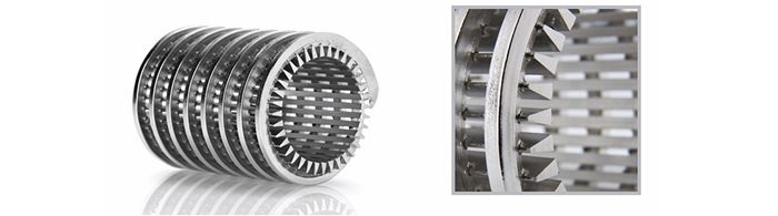 Conception spéciale de modèle à fente axiale