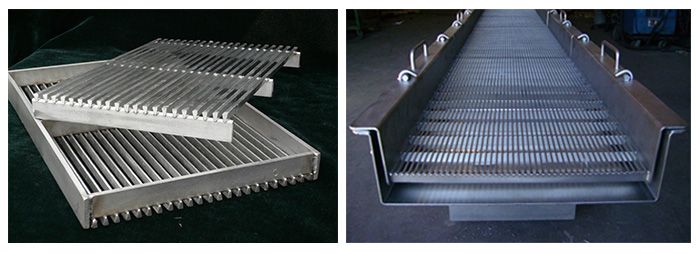 grilles de traitement des minerais